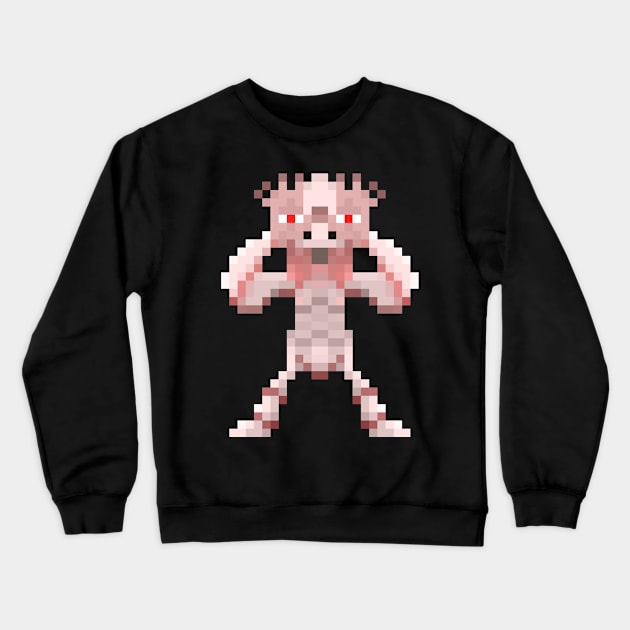 Pale Man Crewneck Sweatshirt by badpun